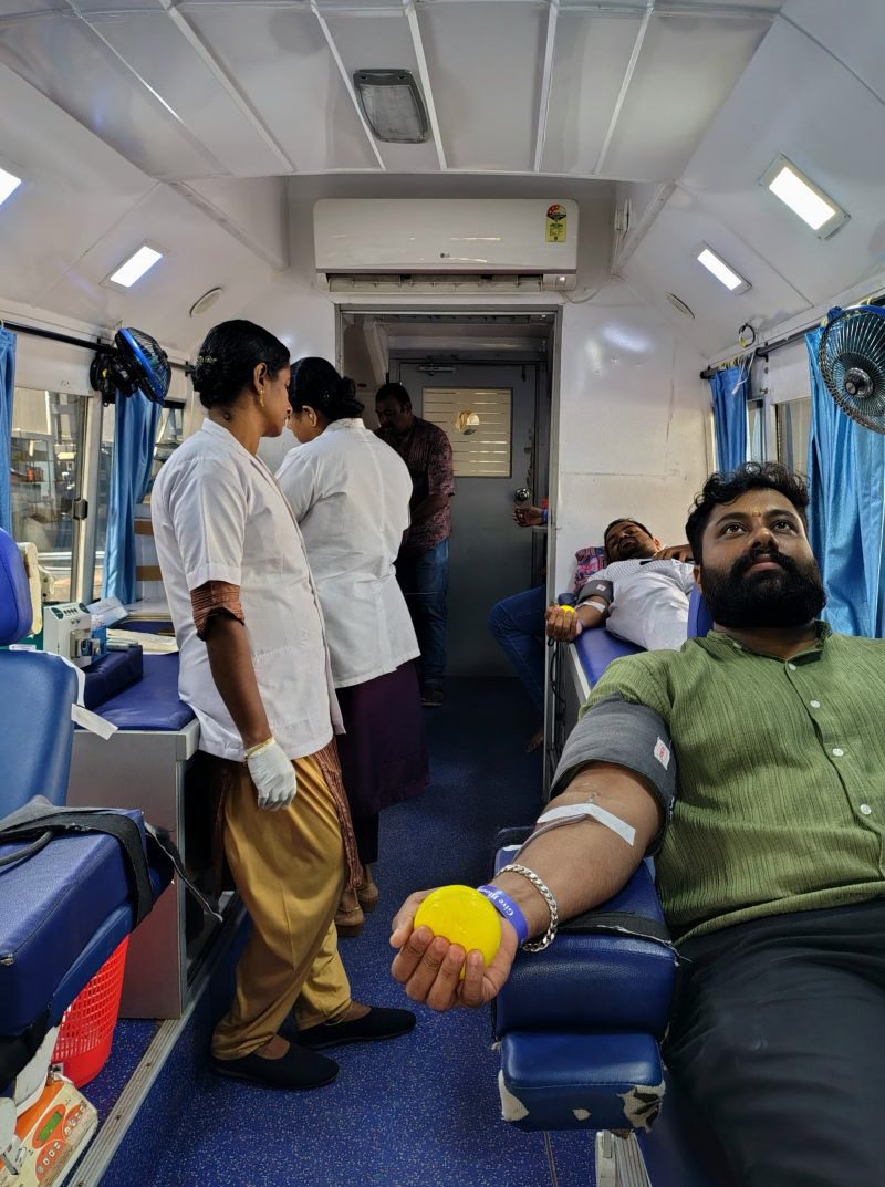 Blood donation drive