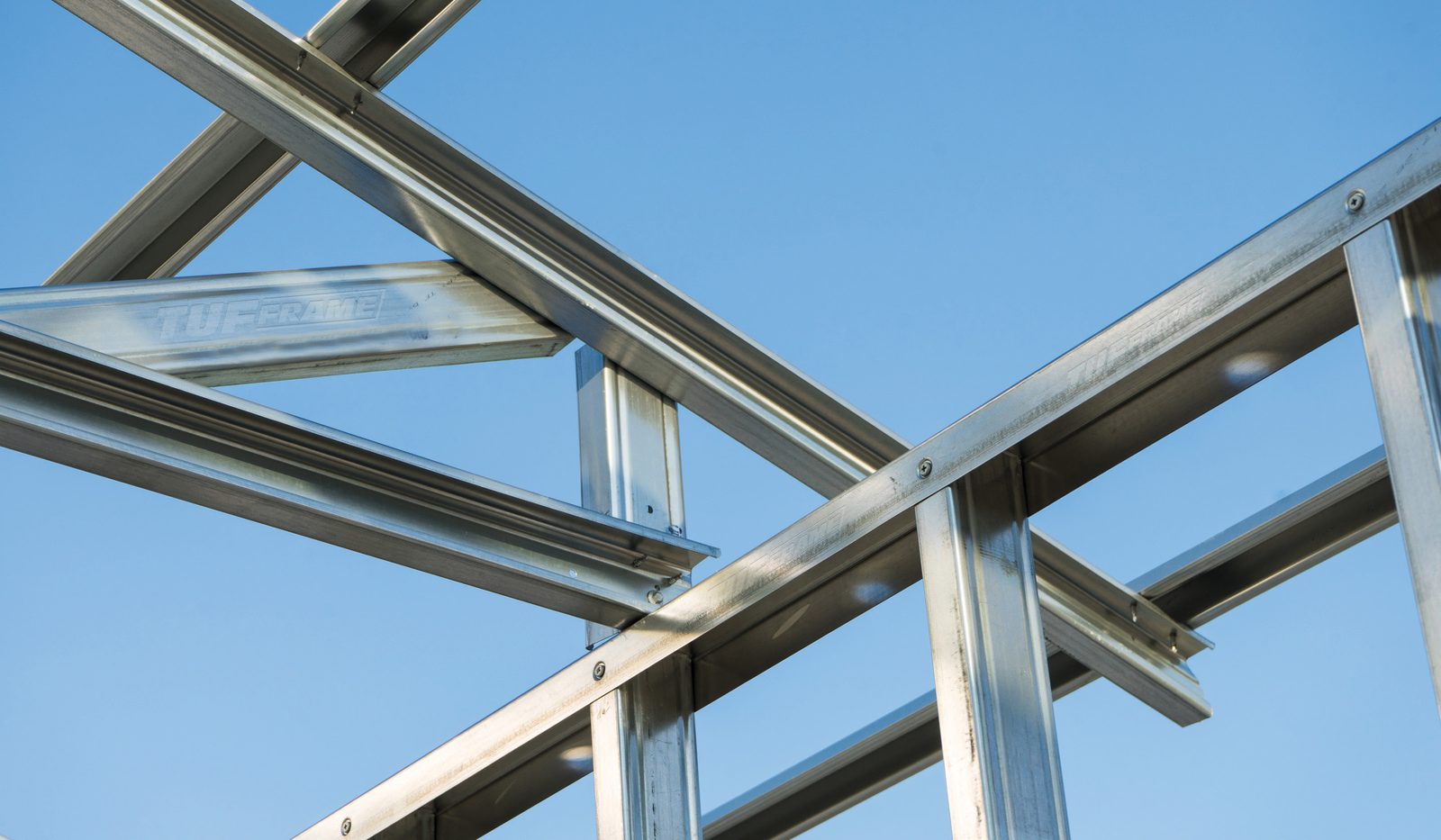 Tufframe steel frames used in interior partition wall construction