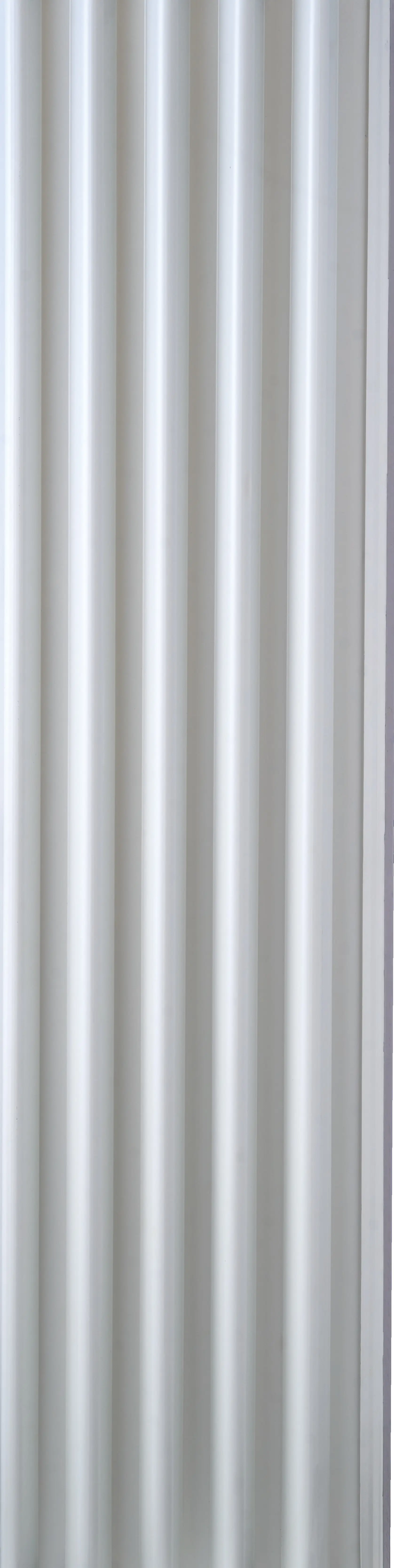 GEOCLAD Curve profile — silver metal cladding