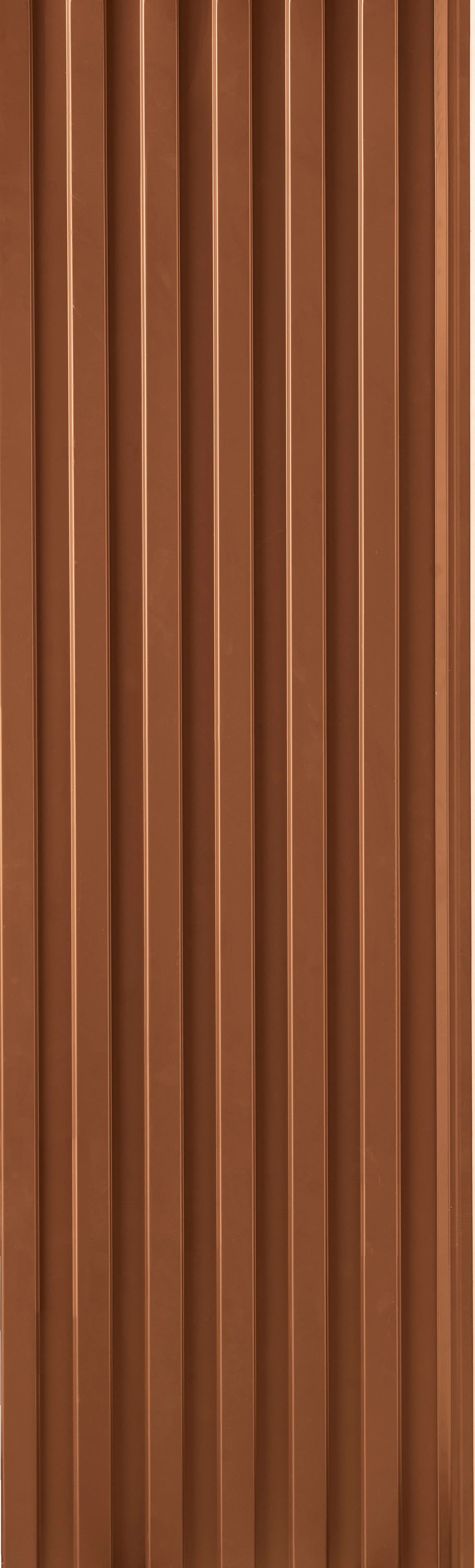 GEOCLAD Square profile — copper metal cladding