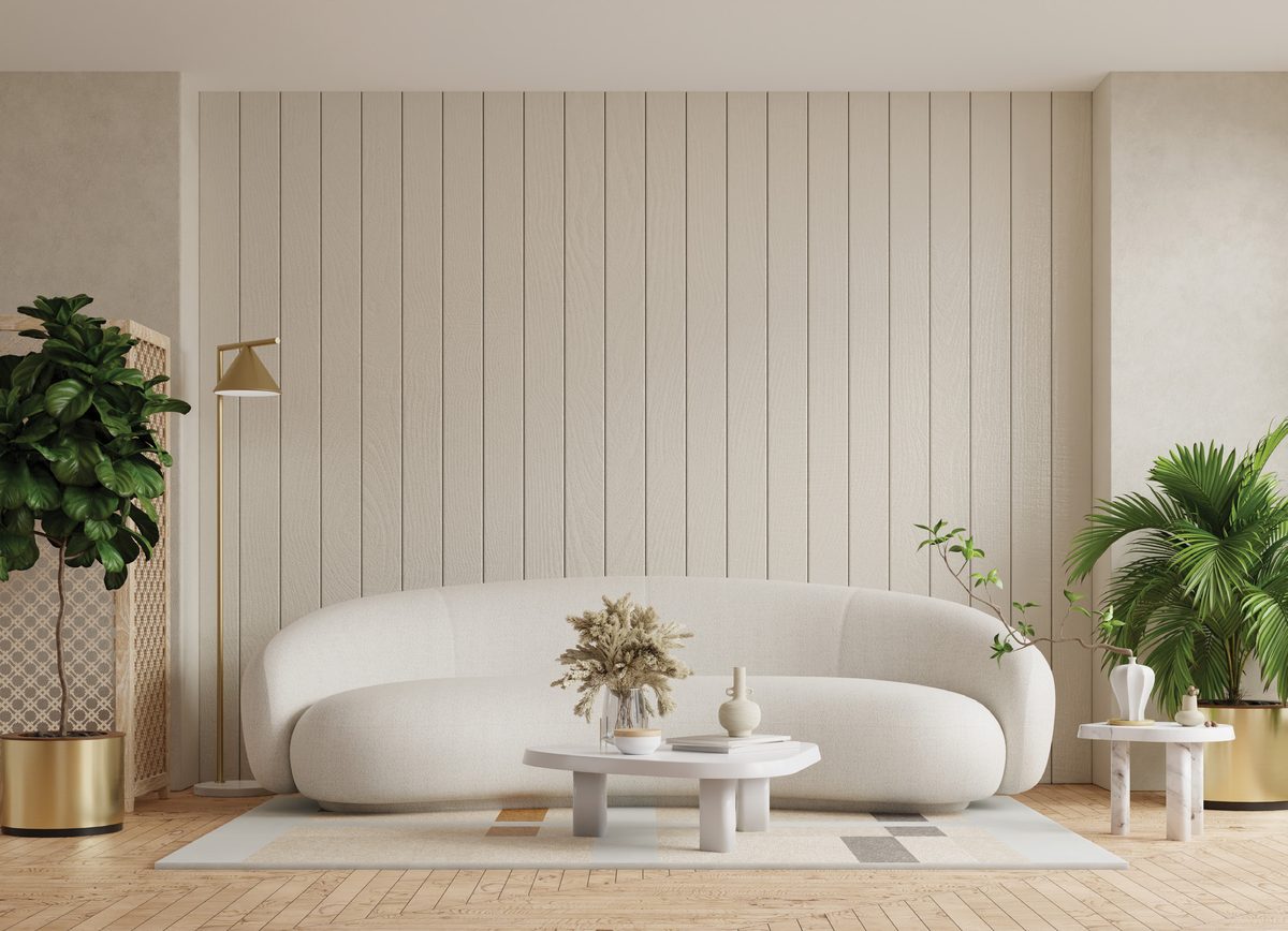 GEOCLAD vertical panel interior wall